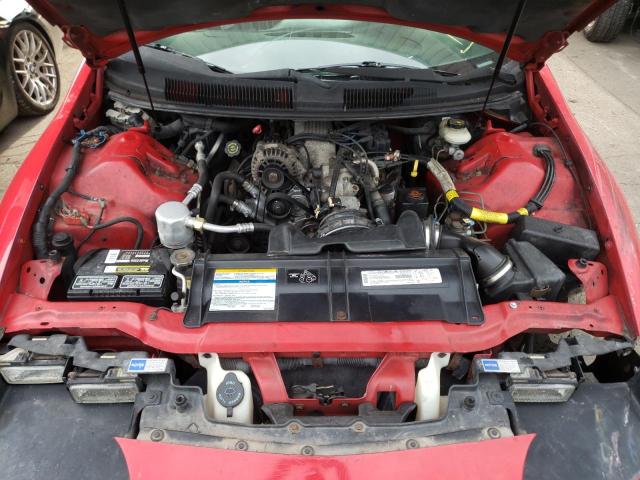 2G1FP22K5V2143962 - 1997 CHEVROLET CAMARO BAS RED photo 7