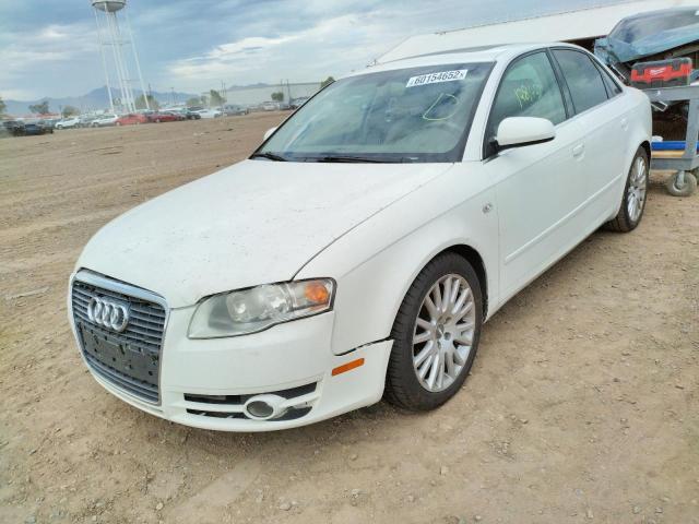 WAUAF78E16A179824 - 2006 AUDI A4 2 TURBO WHITE photo 2