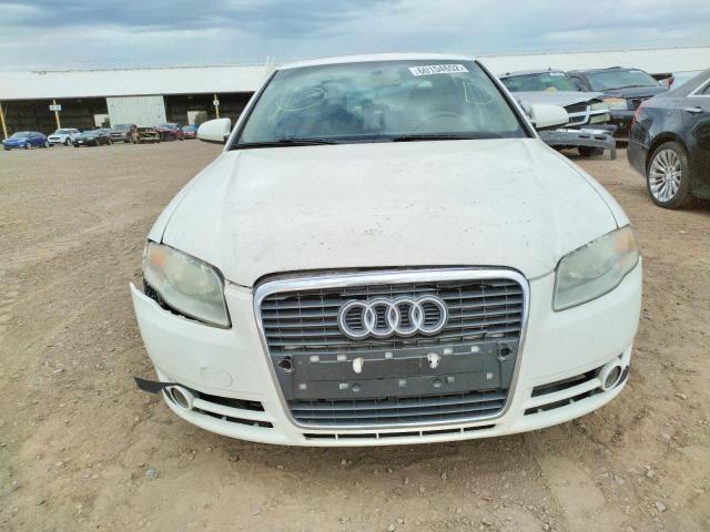 WAUAF78E16A179824 - 2006 AUDI A4 2 TURBO WHITE photo 9