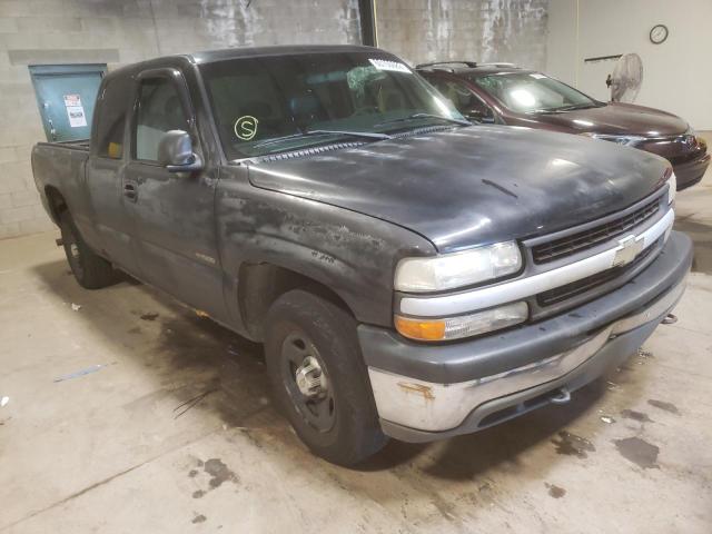 2GCEK19V921194880 - 2002 CHEVROLET silverado BLACK photo 1