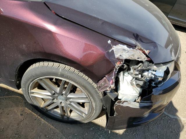 JTKJF5C78D3063983 - 2013 TOYOTA SCION TC 勃艮第红 照片 9