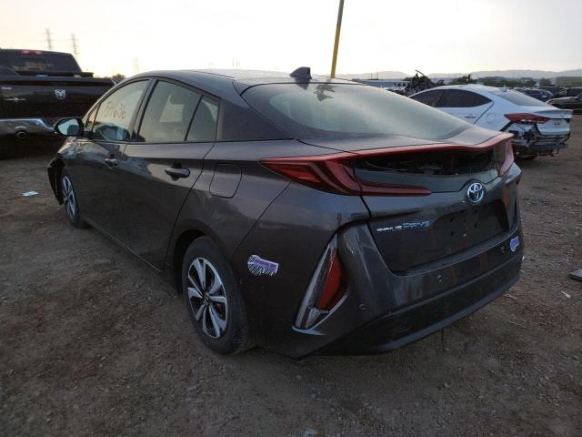 JTDKARFP2K3119975 - 2019 TOYOTA PRIUS PRIM 青色 照片 3