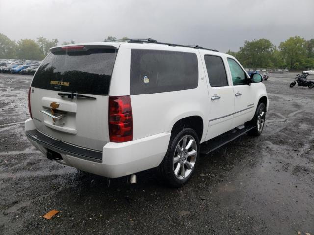 1GNSKKE73ER105310 - 2014 CHEVROLET SUBURBAN K WHITE photo 4