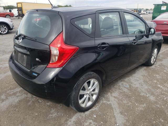 3N1CE2CP2EL433464 - 2014 NISSAN VERSA NOTE BLACK photo 4