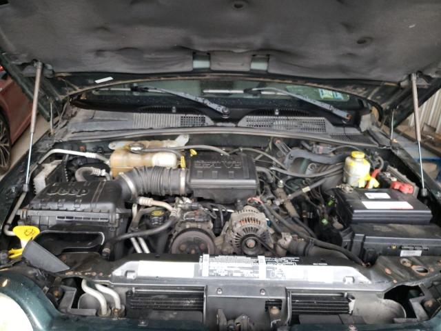 1J4GL48K73W515589 - 2003 JEEP LIBERTY SP GREEN photo 7