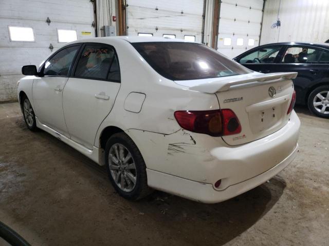 2T1BU4EE7AC289751 - 2010 TOYOTA COROLLA BASE  photo 3