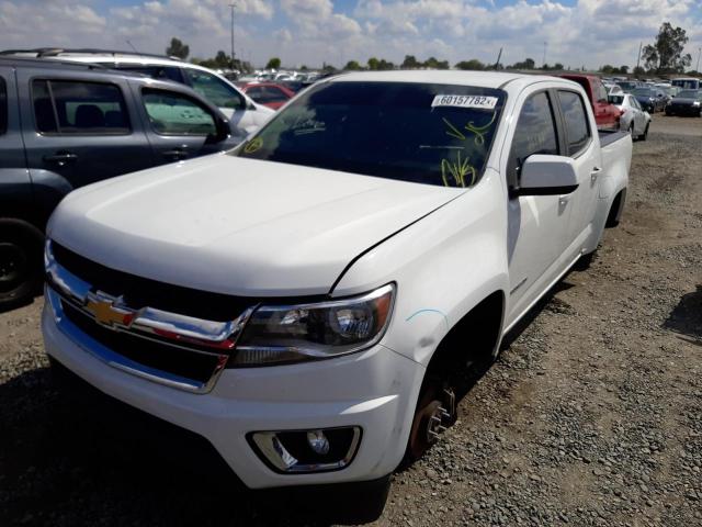 1GCGSCEA1K1304043 - 2019 CHEVROLET COLORADO L WHITE photo 2
