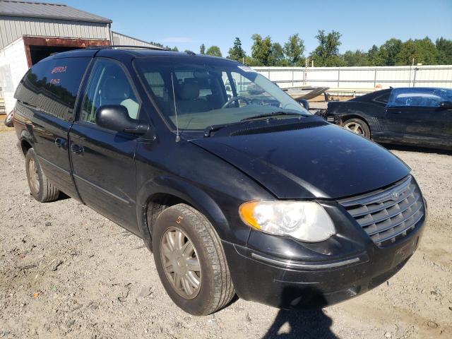 2A8GP64L07R332904 - 2007 CHRYSLER TOWN AND C BLACK photo 1