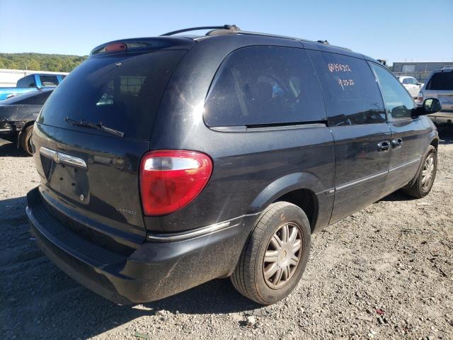 2A8GP64L07R332904 - 2007 CHRYSLER TOWN AND C BLACK photo 4