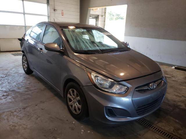 KMHCT4AE7DU476200 - 2013 HYUNDAI ACCENT SILVER photo 1