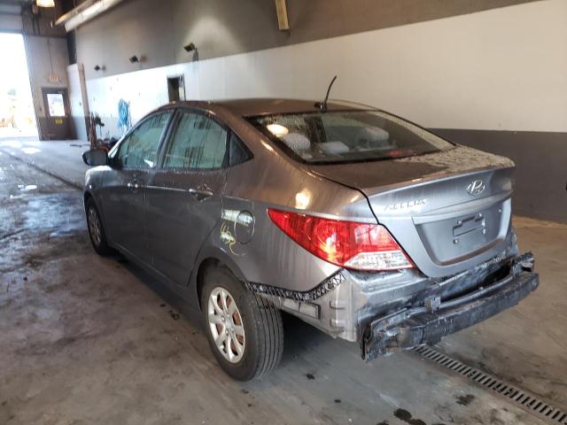 KMHCT4AE7DU476200 - 2013 HYUNDAI ACCENT SILVER photo 3