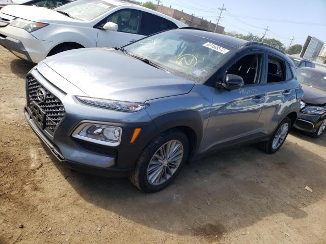 KM8K2CAA8JU177221 - 2018 HYUNDAI KONA SEL GRAY photo 2