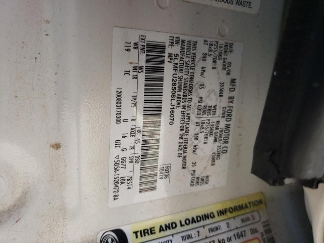 5LMFU28508LJ16070 - 2008 LINCOLN NAVIGATOR 棕色 照片 10