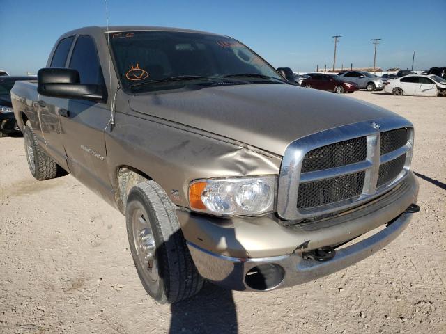 3D7KR28C25G773182 - 2005 DODGE RAM 2500 S TAN photo 1