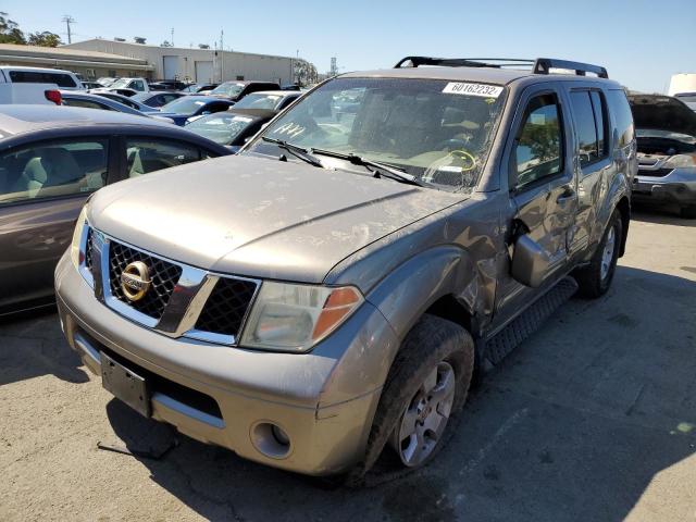 5N1AR18W76C617844 - 2006 NISSAN PATHFINDER GOLD photo 2