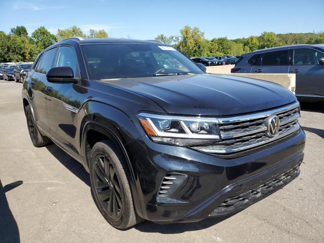 1V2WE2CA8NC202861 - 2022 VOLKSWAGEN ATLAS CROS Черный фото 1
