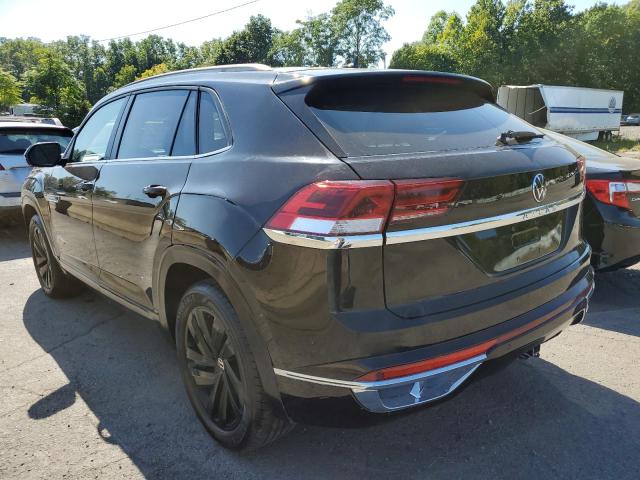 1V2WE2CA8NC202861 - 2022 VOLKSWAGEN ATLAS CROS Черный фото 3