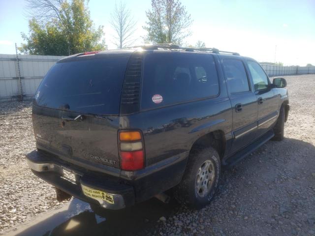 1GNFK16Z25J241342 - 2005 CHEVROLET SUBURBAN K BLACK photo 4