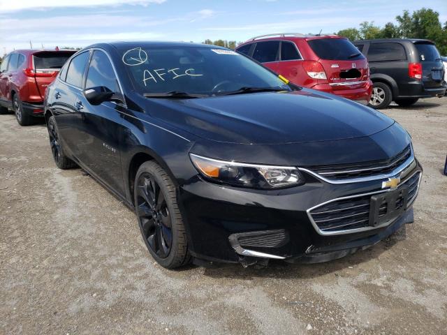 1G1ZE5SX0JF272118 - 2018 CHEVROLET MALIBU PRE BLACK photo 1
