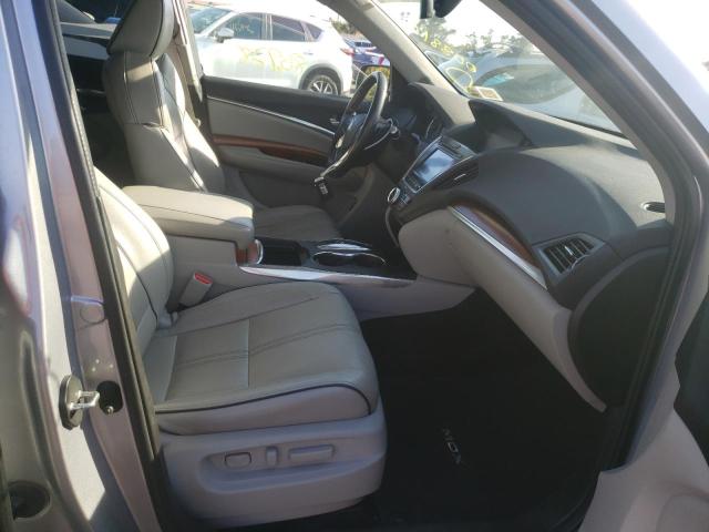 5FRYD4H81HB008810 - 2017 ACURA MDX ADVANC SILVER photo 5
