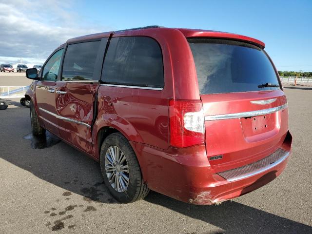 2C4RC1CG3ER198373 - 2014 CHRYSLER TOWN & COU RED photo 3