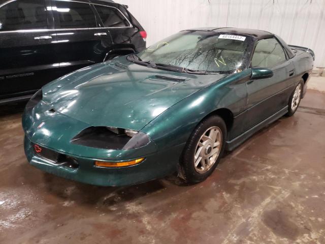 2G1FP22K9T2149115 - 1996 CHEVROLET CAMARO BAS GREEN photo 2