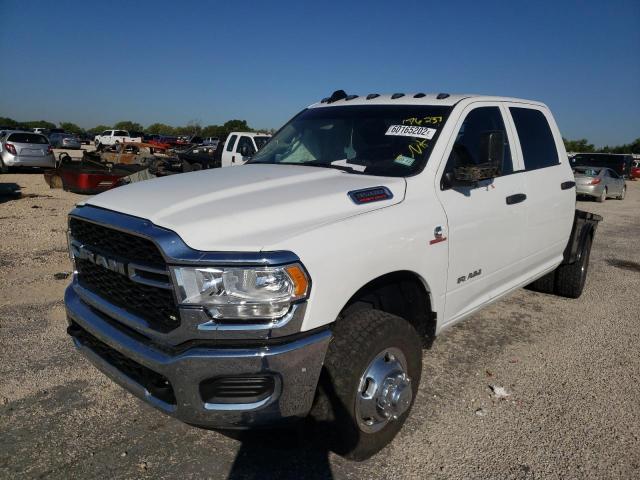 3C63RRGL3LG176233 - 2020 RAM 3500 TRADE WHITE photo 2