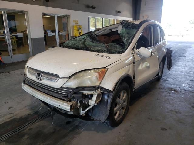 5J6RE387X8L005125 - 2008 HONDA CR-V EXL WHITE photo 2