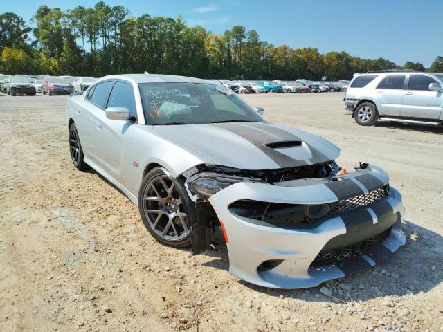 2C3CDXGJ3KH741822 - 2019 DODGE CHARGER SC SILVER photo 1