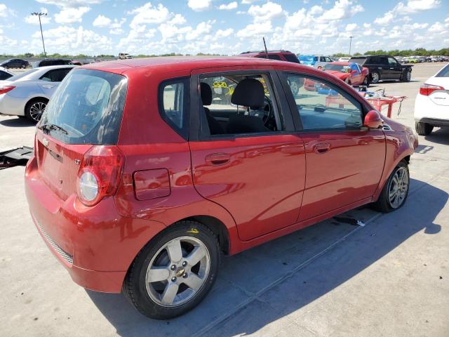 KL1TD6DE3BB133621 - 2011 CHEVROLET AVEO LS 红色 照片 4