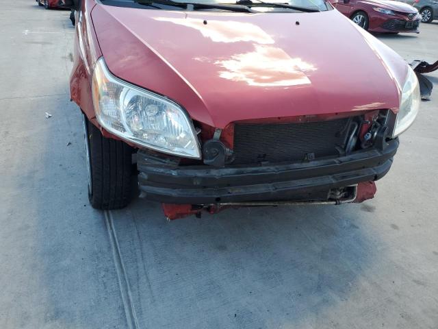 KL1TD6DE3BB133621 - 2011 CHEVROLET AVEO LS 红色 照片 9