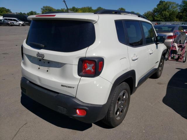 ZACCJAAB7HPF76867 - 2017 JEEP RENEGADE S WHITE photo 4