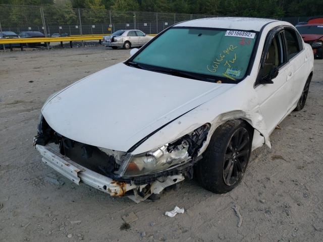 1HGCP2F4XBA071574 - 2011 HONDA ACCORD LXP WHITE photo 2