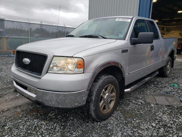 1FTPX14506NA00565 - 2006 FORD F150 SILVER photo 2