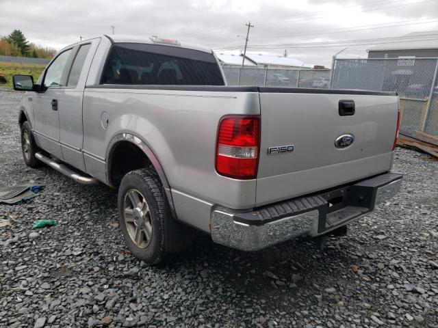 1FTPX14506NA00565 - 2006 FORD F150 SILVER photo 3