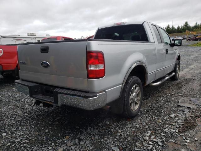 1FTPX14506NA00565 - 2006 FORD F150 SILVER photo 4