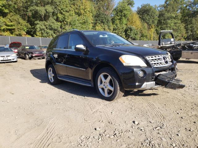 4JGBB72E49A493057 - 2009 MERCEDES-BENZ ML 550 BLACK photo 1