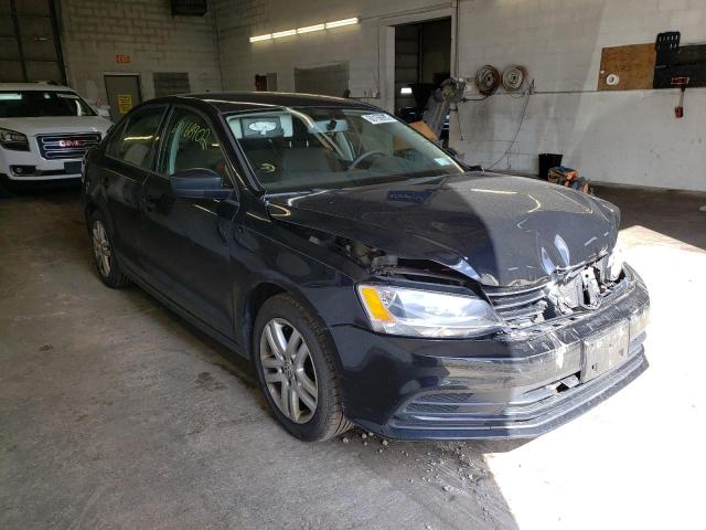 3VW2K7AJ3FM351362 - 2015 VOLKSWAGEN JETTA BASE BLACK photo 1