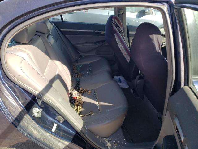 2HGFA16939H522876 - 2009 HONDA CIVIC EXL Mavi foto 6
