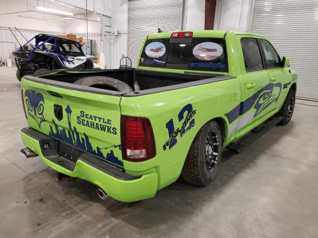 1C6RR7MT2HS767074 - 2017 RAM 1500 SPORT GREEN photo 4