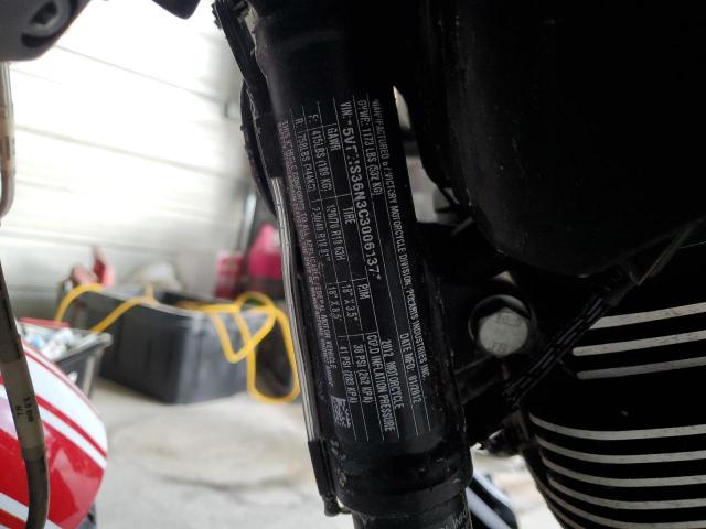 5VPHS36N3C3006137 - 2012 VICTORY MOTORCYCLES HAMMER S TWO TONE photo 10