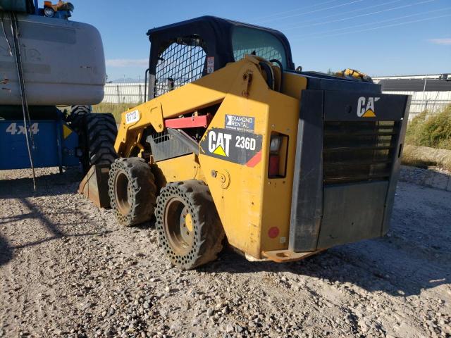 CAT0236DHBGZ04651 - 2020 CATERPILLAR SKID STEER YELLOW photo 3