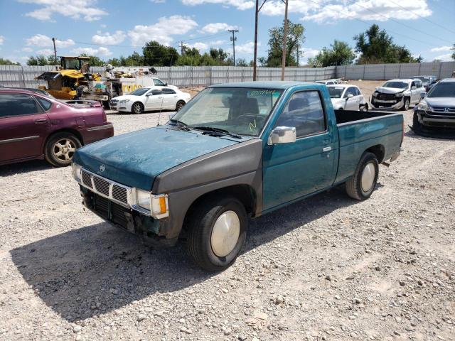 1N6SD11S1SC426233 - 1995 NISSAN TRUCK E/XE GREEN photo 2