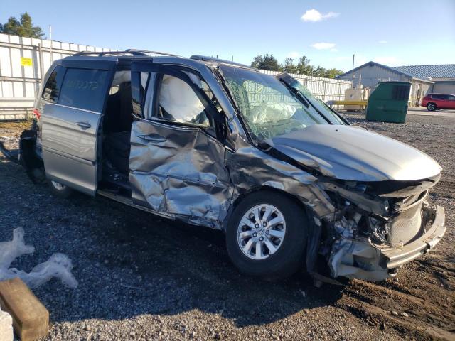 5FNRL3H74AB098941 - 2010 HONDA ODYSSEY EX SILVER photo 9