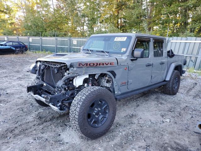 1C6JJTEG6ML585641 - 2021 JEEP GLADIATOR GRAY photo 2