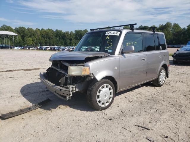 JTLKT334564098710 - 2006 TOYOTA SCION XB Grau Foto 2