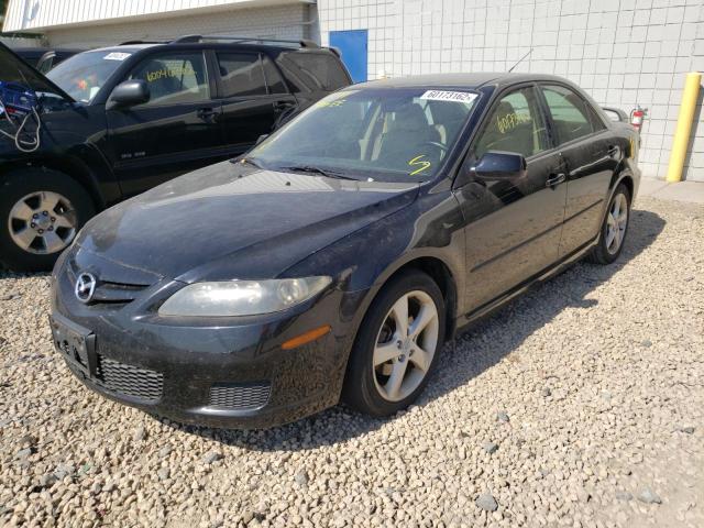 1YVHP80C675M56311 - 2007 MAZDA 6 I BLACK photo 2