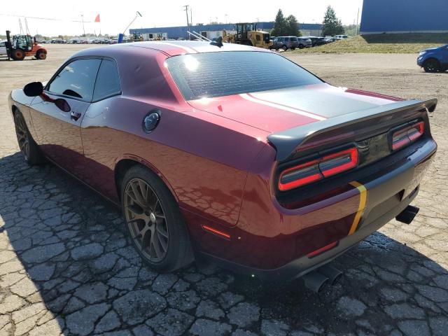 2C3CDZFJ6KH719097 - 2019 DODGE CHALLENGER BURGUNDY photo 3