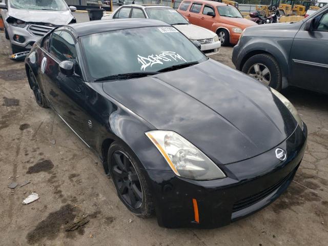 JN1AZ34E24T052741 - 2004 NISSAN 350Z COUPE BLACK photo 1