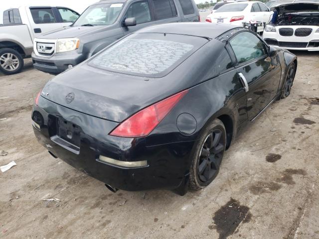 JN1AZ34E24T052741 - 2004 NISSAN 350Z COUPE BLACK photo 4